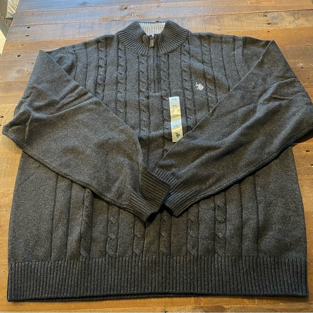 US Polo Assn Quarter‎ zip Sweater